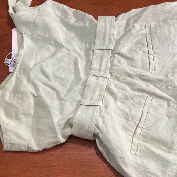 & Other Stories Belted Linen Romper - Picture 5 of 11